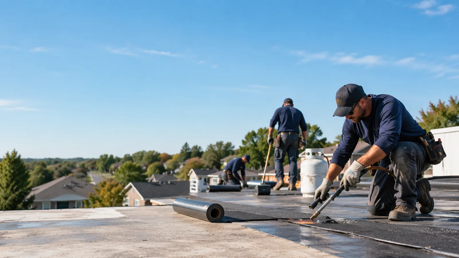 Flat Roof Leak Repair providers in Ingraham, IL